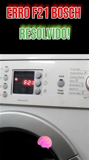 Bosch F21 Error? 🍀SOLVED in seconds! 🔴