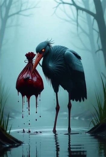 Ghost Stork – The Deadly Messenger 💀 | Zombirds of Doom #viral #horrorstories #aihorror