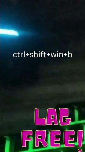 ctrl+shift+win+b #fortnite#gamer #lagfree #windows11