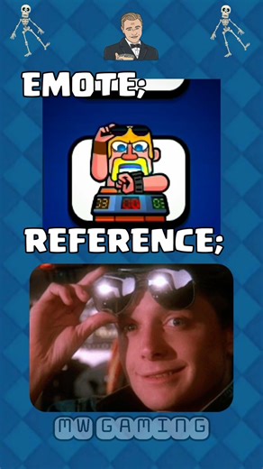 EMOTE X REFERENCE 👻 #clashroyale