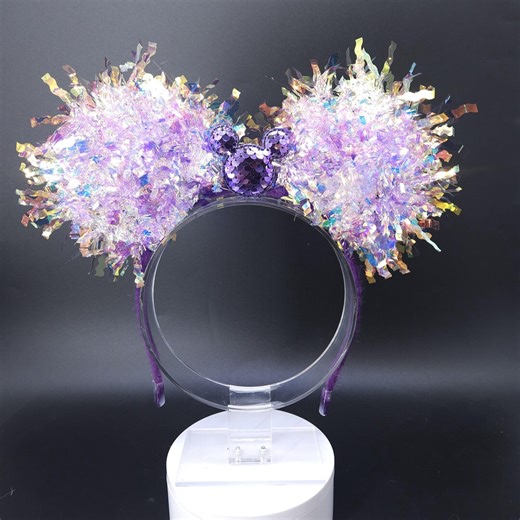 Purple Sequin Ears: Light up Mickey Park Headband - Etsy