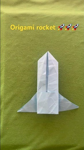 Best Paper Rocket Ever! Try This at Home 🚀
