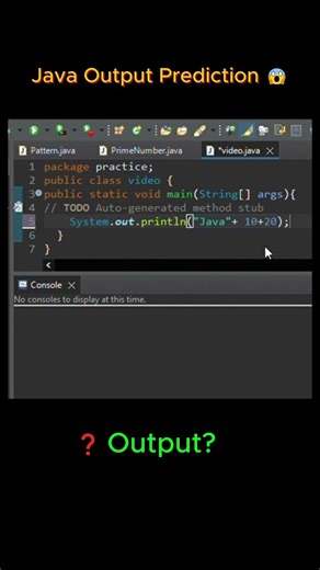 Java Output Prediction 😱 | Interview Question