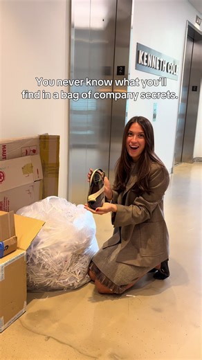 The designs are secret but the shoes can be all yours. #shoes #officehumor #fyp #blowthisup