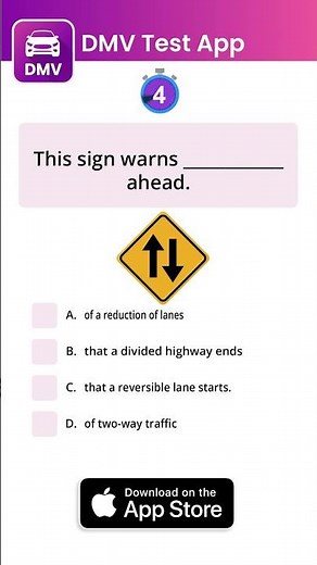 DMV Road Signs Practice #dmvwrittentest #dmvtest #dmv