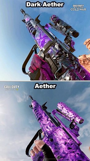 Gold, Dark Aether and Diamond Camo - Codm Vs CoD Black Ops Cold War | Anonymousyt