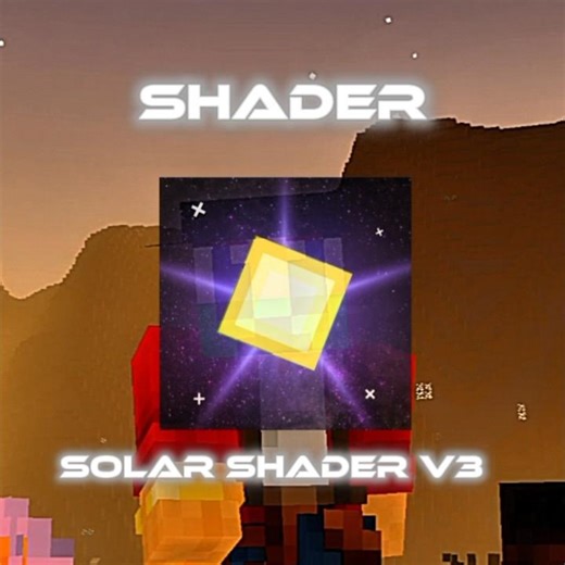 SOLAR SHADER V3 LINK DOWNLOAD IN COMMENT AND DESCRIPTION! #fyp #fypシ゚viral #minecraft @Mysenn_y