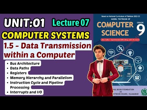 Data Transmission within a Computer | Chapter 1 Computer Systems | Class 9 Computer Science Federal