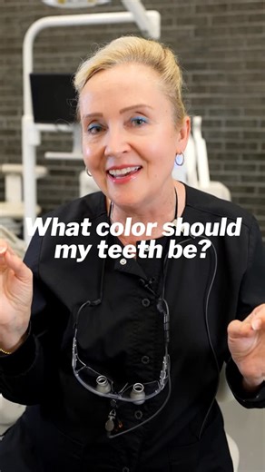 🦷 How to Choose the Right Tooth Color Natural tooth shades are unique, just like eye and hair color ✨ Choosing a balanced shade can help your smile look natural. 🤍 💬 Do you have questions about tooth color? Follow us for more smile tips #DentalCosmetics #HolisticDentistry #BiologicalDentistry | Natural and Cosmetic Dentistry