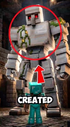 Who Created the FIRST Iron Golem?! 🗿😳 | Minecraft Lore Theory