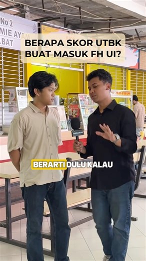 What UTBK score do you need to get into the Faculty of Law, University of Indonesia? 🤔