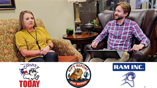 Rip's Report - First Financial Bank Eastland - Candi Kanady On today’s Rip’s Report, brought to you by Eastland County Today and sponsored by RAM Inc. of Cisco, host Levi Freeman interviews the Eastland First Financial Bank President, Candi Kanady in her office at 201 E. Main St. in Eastland. For the playlist of past Rip’s Reports, go to Eastland County Today’s YouTube channel: https://www.youtube.com/live/5Dfh-K4C1Hc?si=oxfLsGZnXJn8DaI8 For more local news stories, subscribe to Eastland County 