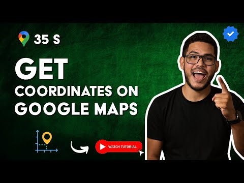 How to GET the EXACT COORDINATES of a PLACE on GOOGLE MAPS in 35 S