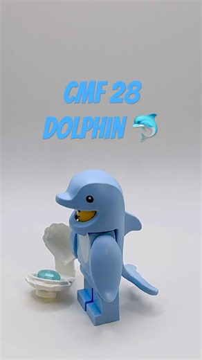 Dolphin Minifigure #lego #legominifigures #legocmf #legocollection #afol #legofan