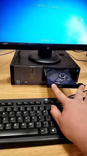 Dell Optiplex SFF Troubleshooting / How to fix DVD Tray that is stuck open