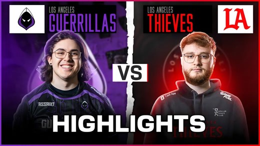LA Guerrillas vs LA Thieves highlights | CDL Major I qualifiers