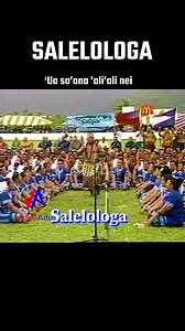 SALELOLOGA. Pese fa'aleaganu'u by SALELOLOGA at the Amerika Samoa Flag Day 2004. Filmed by : Tuiātaga Fa’afili A.L Fa’afili t/a Video Aau | VIDEO AAU