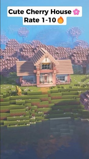 Cherry House Minecraft Tutorial