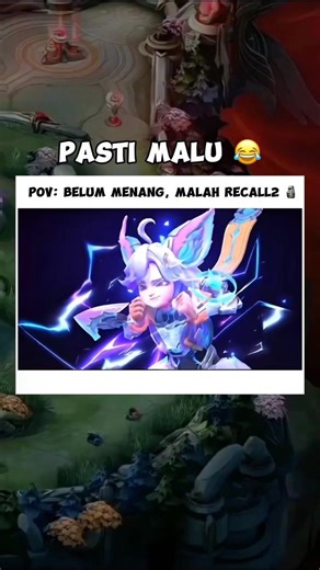 Malu gak bg, malu la masak ngak 😂 #mobilelegends #mlbbmeme #mlbb #fyp