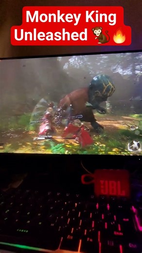 Monkey King Unleashed 🐒🔥#blackmythwukonggameplay