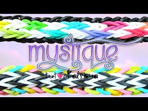 NEW Mystique Rainbow Loom Bracelet Tutorial | How To