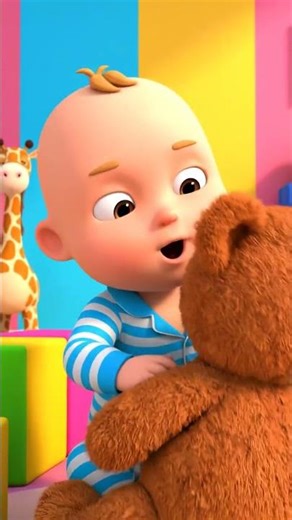 "Cute Baby Playing with Ball ⚽💖 | Funny Baby Cartoon | Kids Short Video"