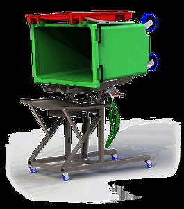 Wheelie Bin Washer Bin Blaster | Materials Handling