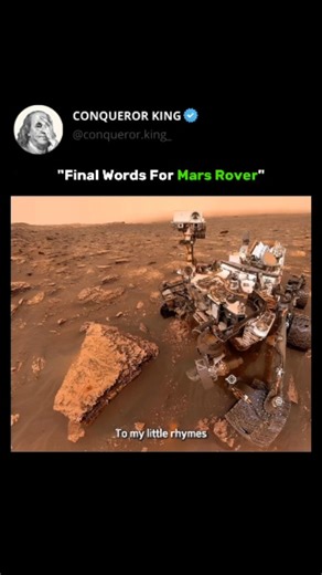 CONQUEROR KING on Instagram: "It was only meant to last 90 days… but it survived over 14 years. ❤️‍🔥 NASA’s Mars rover Opportunity landed in 2004, explored more than 45 kilometers, studied 100+ rock and soil samples, and sent back 217,000 breathtaking images. 🌍🔴 It found evidence that Mars once had water — rewriting what we know about the Red Planet. But in 2018, a massive dust storm covered the skies, blocking sunlight from its solar panels. After over 1,000 recovery attempts, NASA finally s