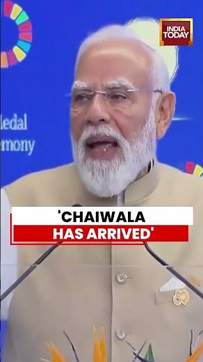 PM Modi’s “Chaiwala” Remark In Rome Goes Viral | International Tea Day Special #pmmodi #teaday