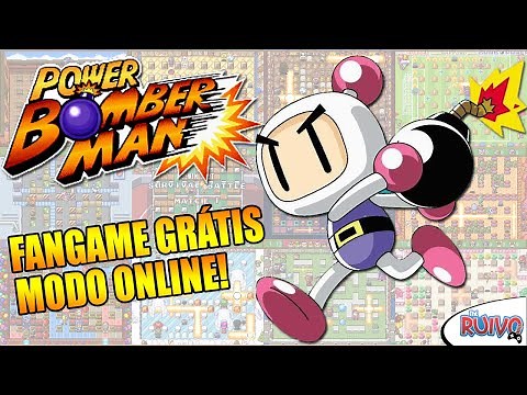 Power Bomberman Grátis e Online - O MELHOR Fangame da Saga!