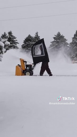 Efficient Snow Clearing with Cub Cadet and MTD Cab