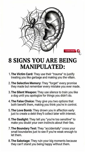 8 Signs You Are Being Manipulated | Psychology You Must Know