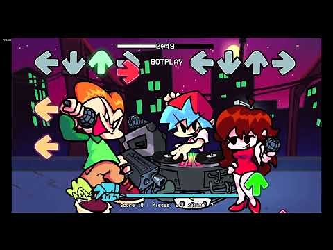 Playable GF & BF Over GF Showcase | FNF' Psych Engine - Philly Nice