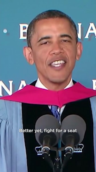 Wrap up your weekend with this inspirational quote from President Obama.