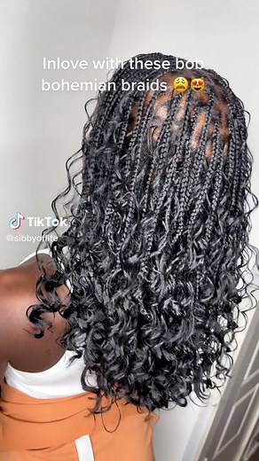 Boho Bob Braids: Short Styles for a Trendy Look