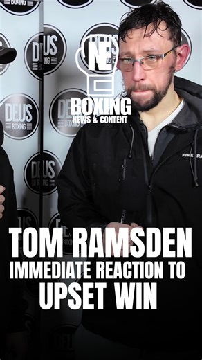 Tom Ramsden's Upset Victory Over Anth Ormsby