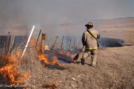 Fire crews respond to three grass fires in southwest Iowa