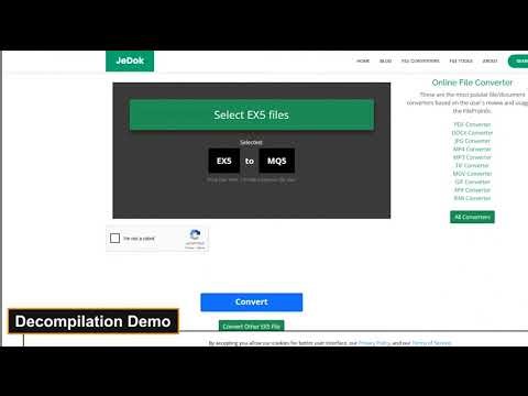 Decompiling EX5 Files with Online Tools & Its Results!