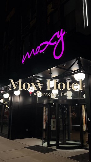 A night at @Moxy Hotels ✨ modern vibes, cozy details, and the perfect place to unwind after a full day. Loved every moment of this stay 🤍🏨 #moxyhotel #allentownpa #downtownallentown #thingstodoinallentown #nightvlog