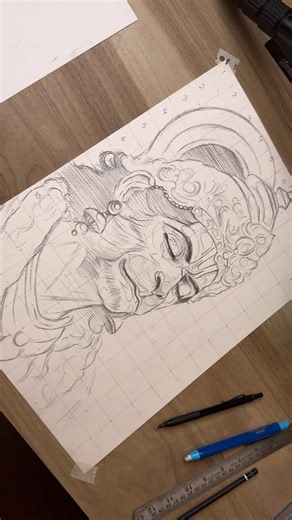 Hanuman Ji Drawing, #shorts #art #drawing #hanumanji