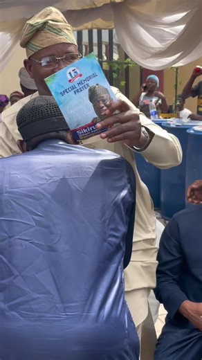 15th Remembrance of Fuji Legend Barrister in Isolo, Lagos