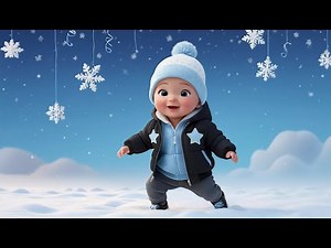 Baby Snow Dance ❄️🕺 | Fun Winter Dance Song for Toddlers & Preschoolers