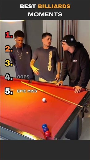 Ranking The Worst Pool Shots Ever #funny #fails #billiards