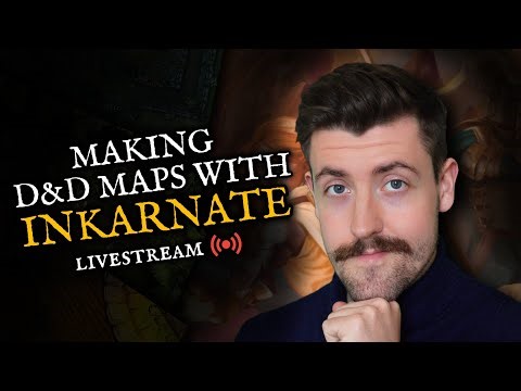 Let's make a D&D map with Inkarnate 🔴 Livestream 1