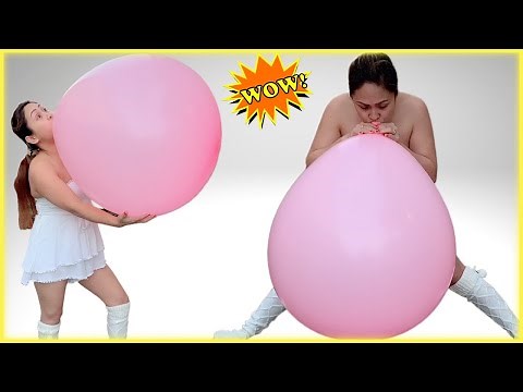 Balloon Challenge Blow up 36 Inches Giant Balloon