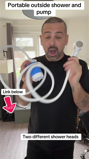 Portable Outside Shower: Perfect for Camping and Dog Walks