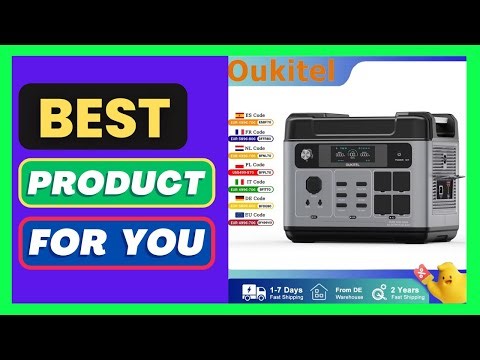 OUKITEL P2001 Plus Power Station 2048WH Solar generation With ifepo4