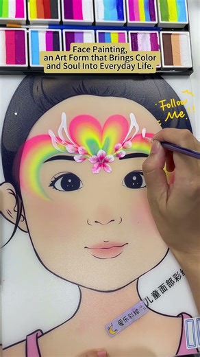 🎥 Creative performance face art design #creative #performance #faceart