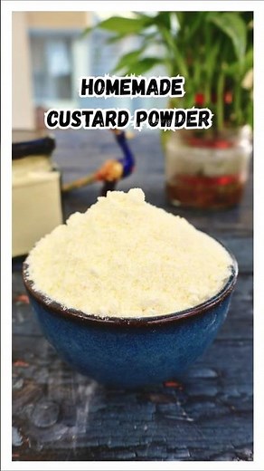 బయట కొనాల్సిన పని లేదు! Simple ingredients తో Homemade Custard Powder | Custard Powder at Home