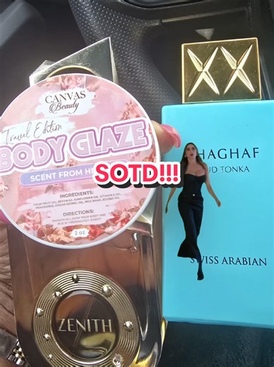 The combo I didn't know I needed. Y'all this is Beast Mode yet dainty. Smells amazing paired with Scent from Heaven from @CANVAS BEAUTY BRAND @BeautyHouse US @Jomashop Inc #riffszenith #shaghafoudtonka